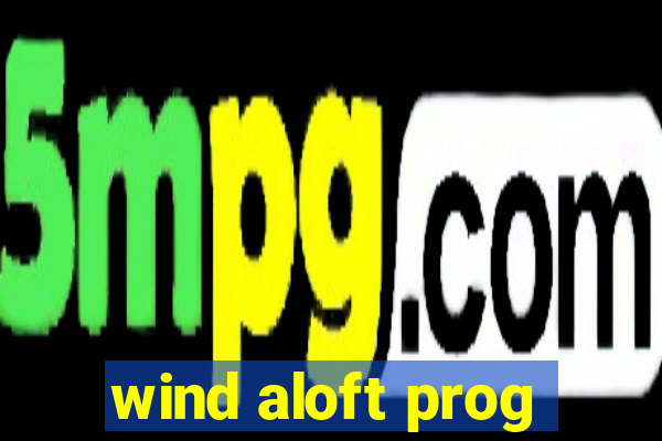 wind aloft prog